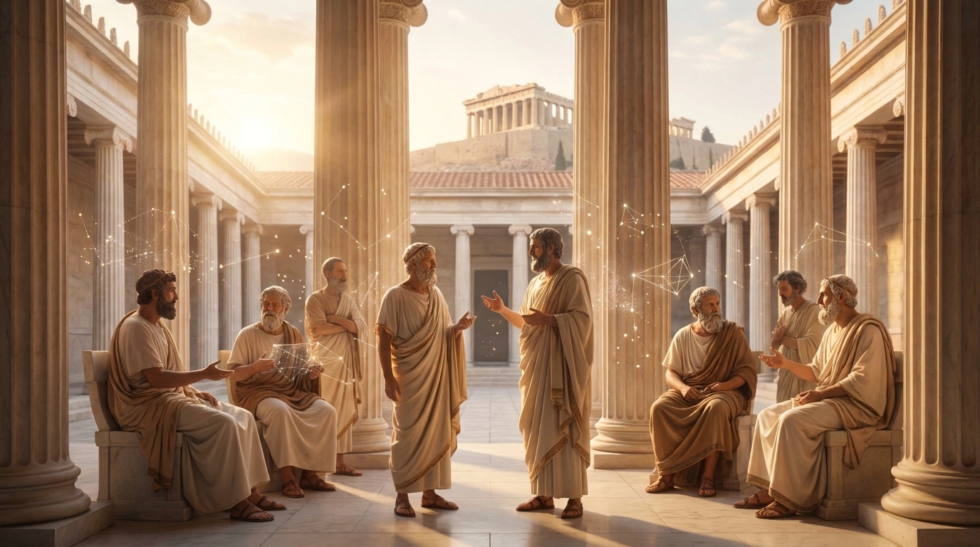 雅典学院式的学术讨论氛围